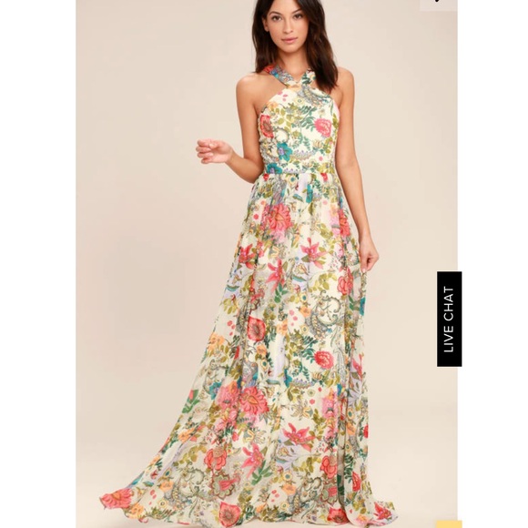 Lulus Dresses & Skirts - NWT! Floral Maxi Dress